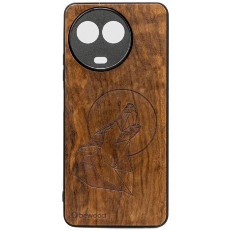 Funda de madera Bewood para Realme 11 5G WILK IMBUIA (1/2)