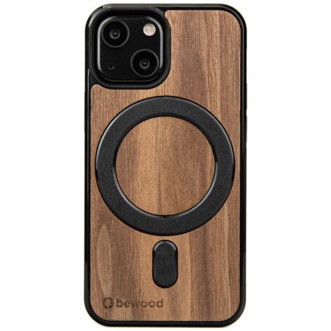 Funda de madera Bewood para iPhone 13 Mini con MagSafe en nogal americano (1/5)