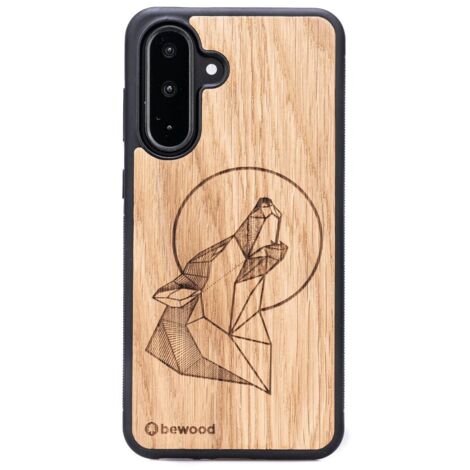 Funda de madera Bewood para Samsung Galaxy A26 5G ROBLE LOBO (1/5)