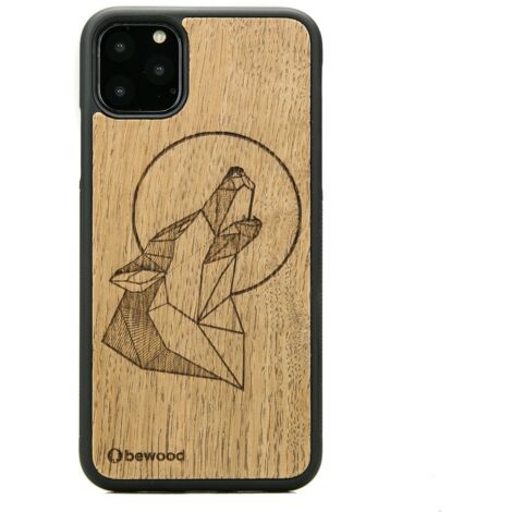 Funda de madera para iPhone 11 PRO MAX WOLF OAK (1/3)
