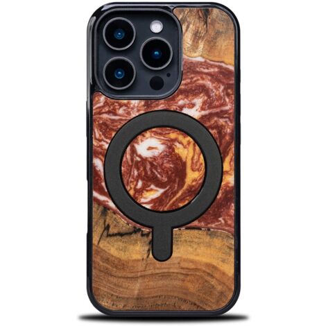 Funda Bewood Unique para iPhone 16 Pro - Planetas - Marte con MagSafe (1/5)