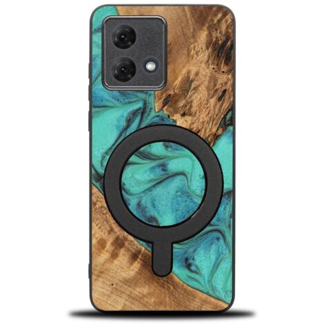 Funda Bewood Unique para Motorola G84 5G - Turquesa con MagSafe (1/2)