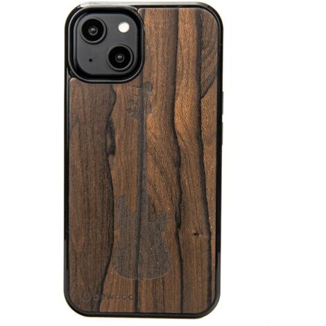 Funda de madera Bewood para iPhone 14 ZIRICOTE GUITARRA (1/5)