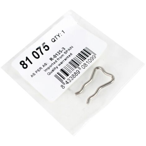 CLIP DE DESBORDAMIENTO 1.6 DCI 1 PIEZA (RECOGER DEL PAQUETE DE 50 PIEZAS) - PRECIO POR PIEZA (1/3)