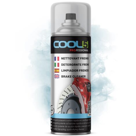 Limpiador de frenos COOL5 - Spray limpiador de frenos, limpia y desengrasa frenos 600 ml + Limpiador universal 500 ml