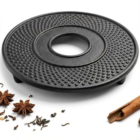 ALMOHADILLA PROTECTORA DE HIERRO FUNDIDO PARA AISLAMIENTO DE OLLAS DE HERVIDOR 13,4 cm