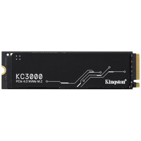 Unidad de estado sólido Kingston KC3000 de 2 TB M.2 2280 PCI-E x4 Gen4 NVMe (1/4)