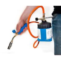 QUEMADOR DE GAS PARA SOLDAR Y QUEMAR CON MANGUERA LM3000 2 CARTUCHOS