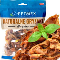 Delicias naturales masticables para perros, Petmex Tiras de Cerdo Secas 100g