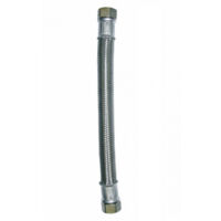 Manguera trenzada de acero 3/4" GW longitud 50 cm