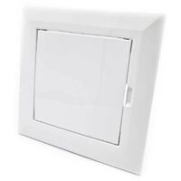 Puerta de inspección blanca 100x100 mm ABS