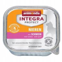Animonda Integra Protect - Alimento para gatos con problemas renales, cerdo 100g