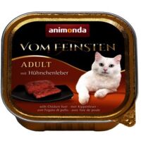 Animonda Vom Feinsten Classic - comida húmeda para gatos, hígado de pollo 100g