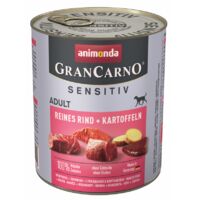 Animonda GranCarno Sensitiv Ternera con Patatas - Alimento para perros adultos 800g