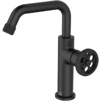 Grifo para lavabo en forma de L Muro negro
