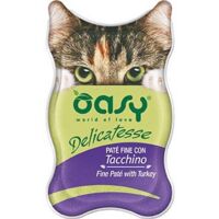 Oasy Delikatesse Paté Paté para gatos 85 g - Pavo 85 g