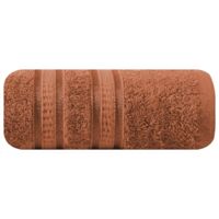 TOALLA DE BAMB脷 ANTIBACTERIANA EUROFIRANY MILA 70X140CM ROJO LADRILLO