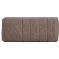 TOALLA DE BA脩O ABSORBENTE Y ESPONJOSA EUROFIRANY DALI 70X140CM MARR脫N CLARO