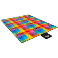 NC2221 PICKNICKDECKE MULTI 250x200 CM PE + ALU NILS CAMP