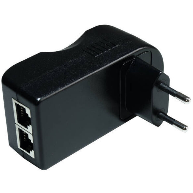 IPSPoE-A-48V-0,5A: PoE-Adapter 48V/0,5A/24W RJ45