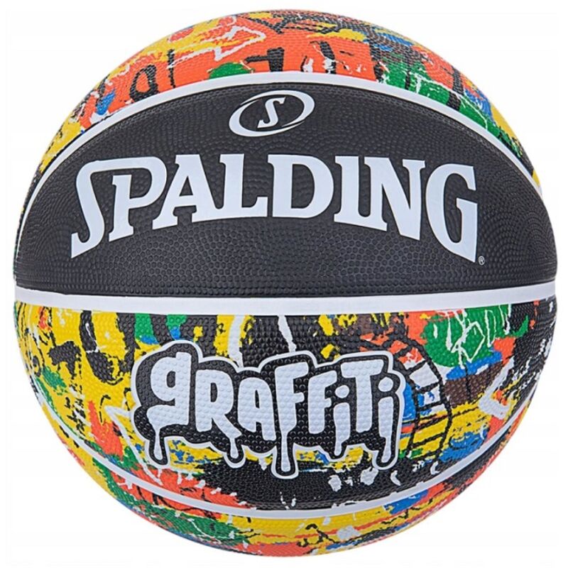 Ballon De Basketball Spalding Graffiti – Taille 7 (29,5") – Neuf – NBA