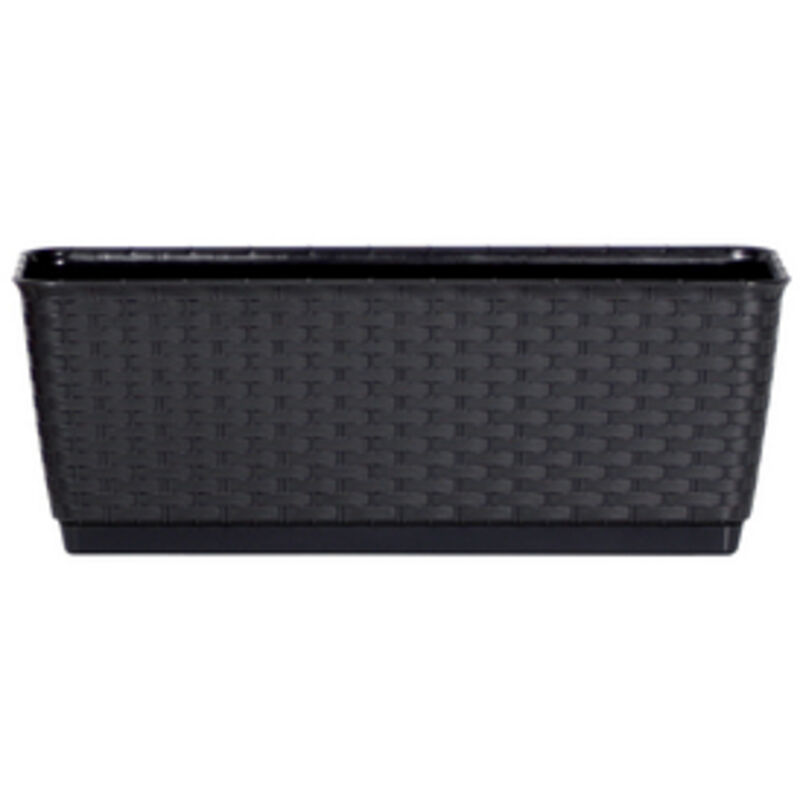 Square 6L Ratolla Pot., Dimensioni (mm) 220x220x189, colore ocra scuro