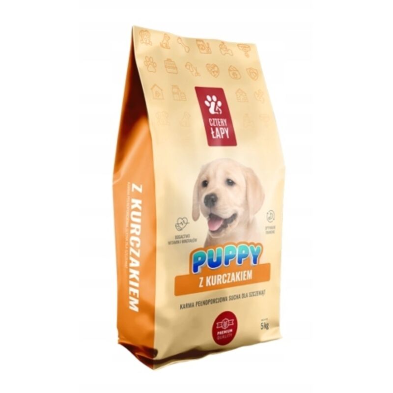 Puppy Four Paws Futter fr Welpen 5 kg Huhn