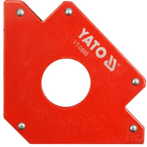 Aimant de soudage, angle de soudage 122 x 190 x 25 mm