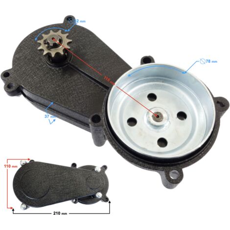 Mini-ATV/Taschen-Getriebemotorabdeckung (1/3)