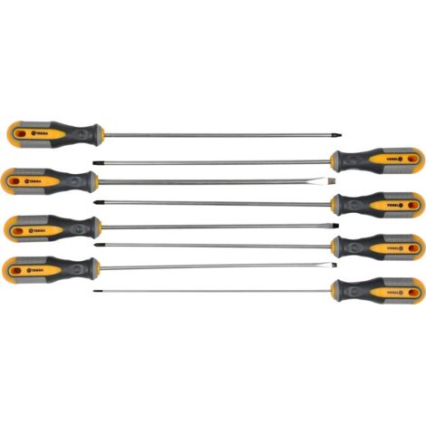 SATZ LANGER SCHRAUBENDREHER 8 STK 60990 VOREL (1/3)
