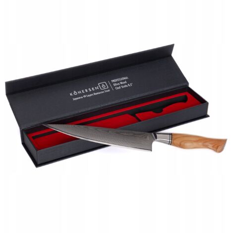 CHEF KOHERSEN PROFESSIONAL OLIVENHOLZMESSER 21,6 cm