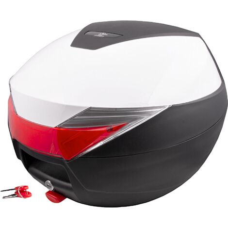 Moretti Kofferraum, MR-713, 30 l, Weiß, Rot reflektierend