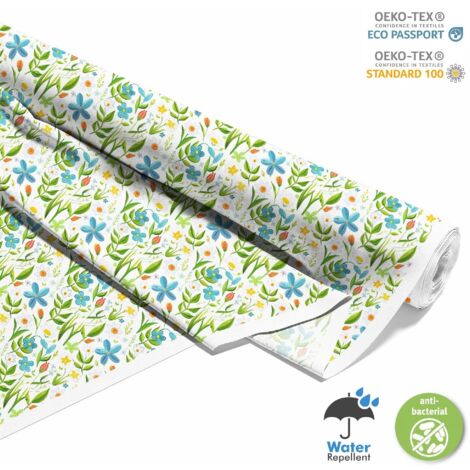 OUTDOOR DEKOSTOFFE OXFORD - Motiv Frühling I DX7208 (1/5)