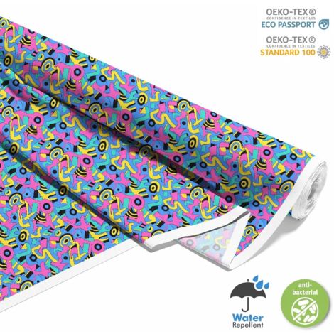 OUTDOOR DEKOSTOFFE OXFORD - Motiv Geometrisch I DX3253