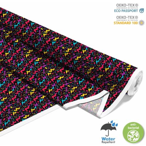 OUTDOOR DEKOSTOFFE OXFORD - Motiv Geometrisch I DX3165