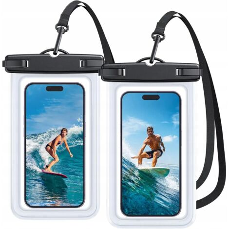 2x WASSERDICHTE HANDYHÜLLE WASSERDICHTE TASCHE FÜR DEN TAUCHURLAUB (1/5)