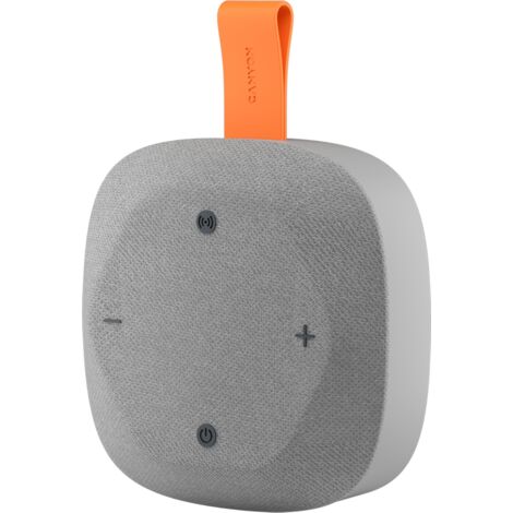 CANYON Bluetooth-Lautsprecher HEXAGON 10 TWS 8W IPX5 Grau - Orange