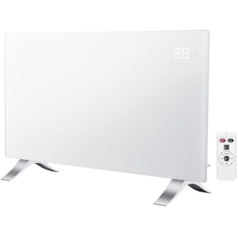 ELEKTRISCHER KONVEKTORHEIZER 1500W IP24 MIT FERNBEDIENUNG - T N90-091 (1/4)