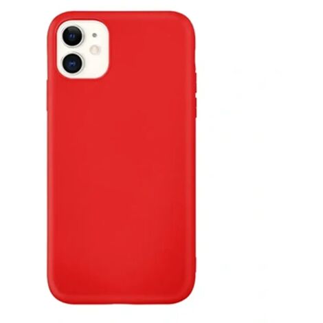 Schutzhülle für Apple iPhone 12, stilvoll, hochwertig, TPU, Rot (1/4)