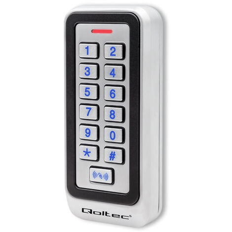 Qoltec TRITON Zahlenschloss mit RFID-Lesegerät Code Karte Schlüsselanhänger IP68 EM (1/5)