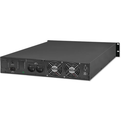 Qoltec USV RACK Unterbrechungsfreie Stromversorgung 2 kVA 1600 W LCD