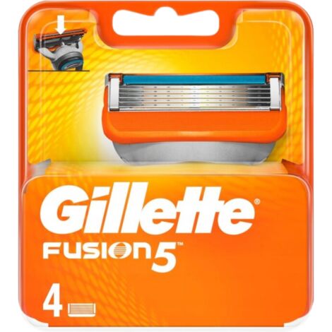 Rasierklingen-Ersatz Gillette Fusion5, 4er Pack-Kompatibles Produkt