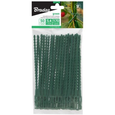 Bradas Kabelbinder TYT54170GR/50 50 Stück 17 cm