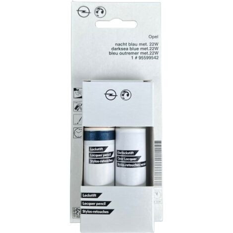 Original OPEL Lackstift 22W (Z22W): Autolack + Klarlack 2x12ml