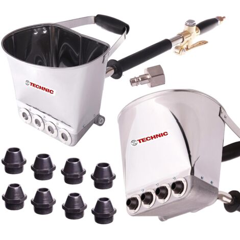 Verputzmaschine für Wände, Putz, Mörtel, Metalldüsen (1/5)