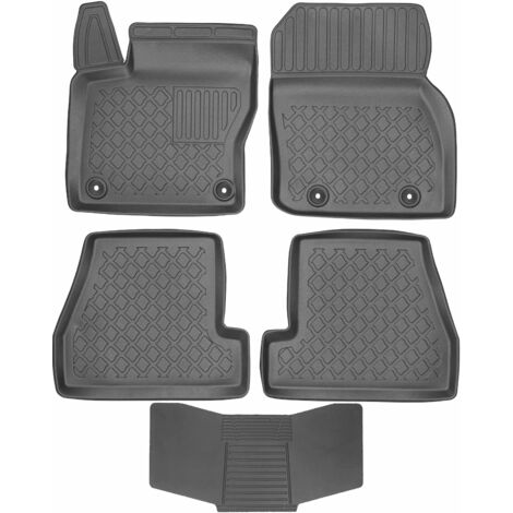 AGCPdirect Gummi Matten Fußmatten Passgenau 4-teilig Set für Ford Focus 4 2018-2021