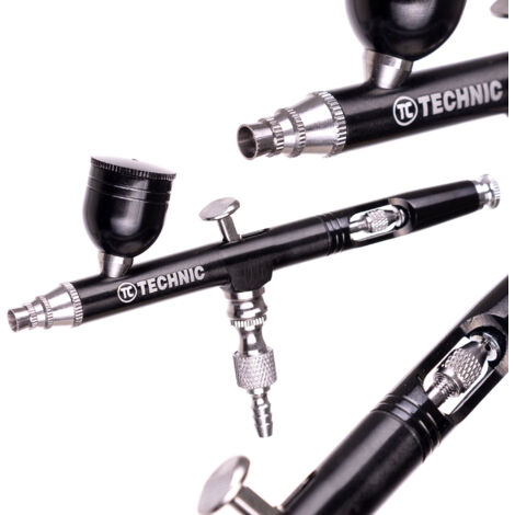 AIRBRUSH MODELL FARBPISTOLE DÜSE 0,3 MM DOPPELWIRKUNG