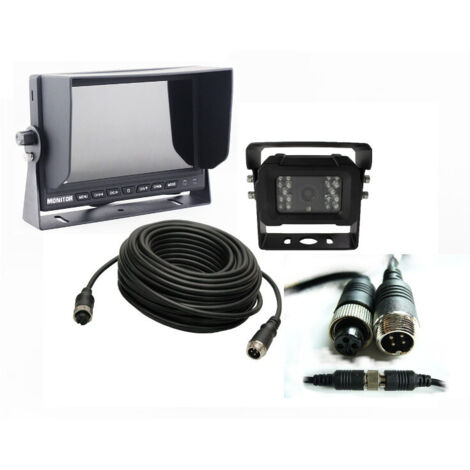 RÜCKFAHRKAMERA-KIT MONITOR 7'' HQ HEAVY 12V 24V (1/5)