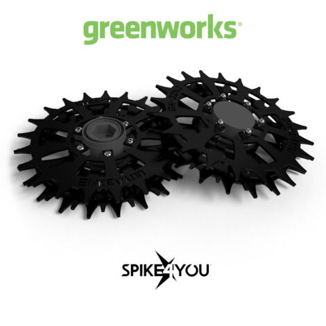Räder für GREENWORKS OptiMow M, 10, 15 Mähroboter, Edelstahl 3 mm