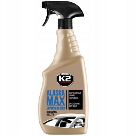 K2 ALASKA MAX AUFTAUFLÖSUNG ZUM AUFTAUEN VON AUTOSCHEIBEN 700 ML SPRAY